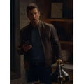 The Image of You Parker Young Brown Leather Jacket