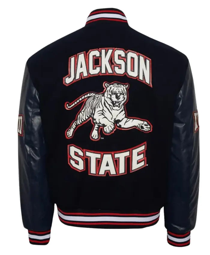 Jackson State University Navy Varsity Jacket