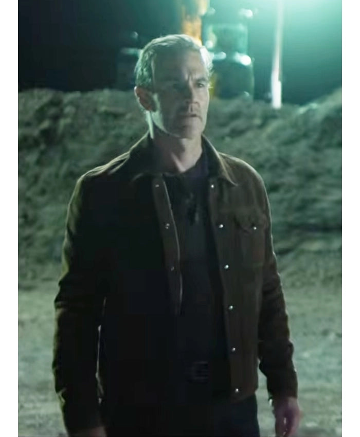 Jacob The Gates Suede Leather Jacket