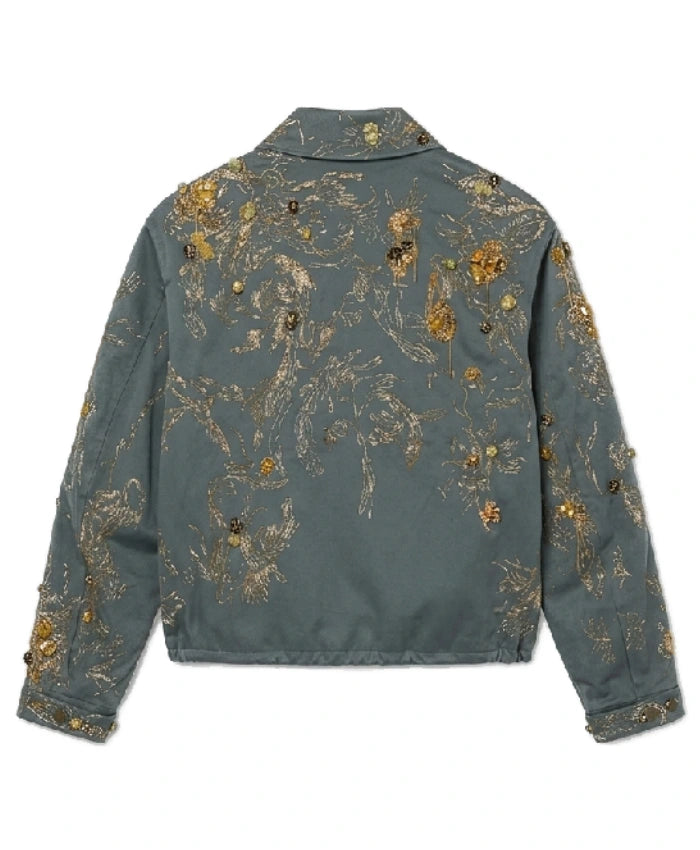 John Legend The Voice S29 Grey Embellished Jacket