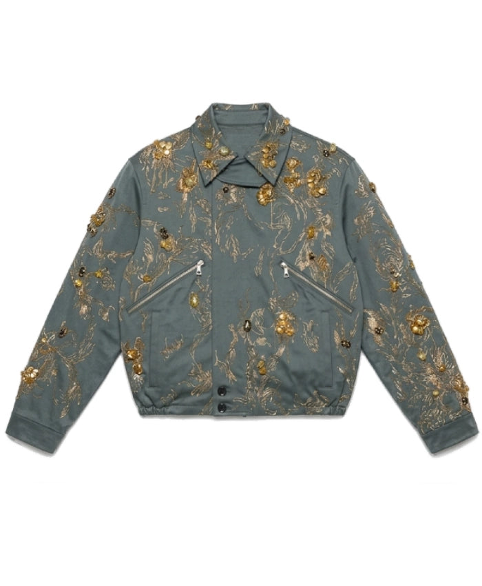 John Legend The Voice S29 Grey Embellished Jacket