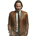 John Wick Deadly Comeback Brown Blazer