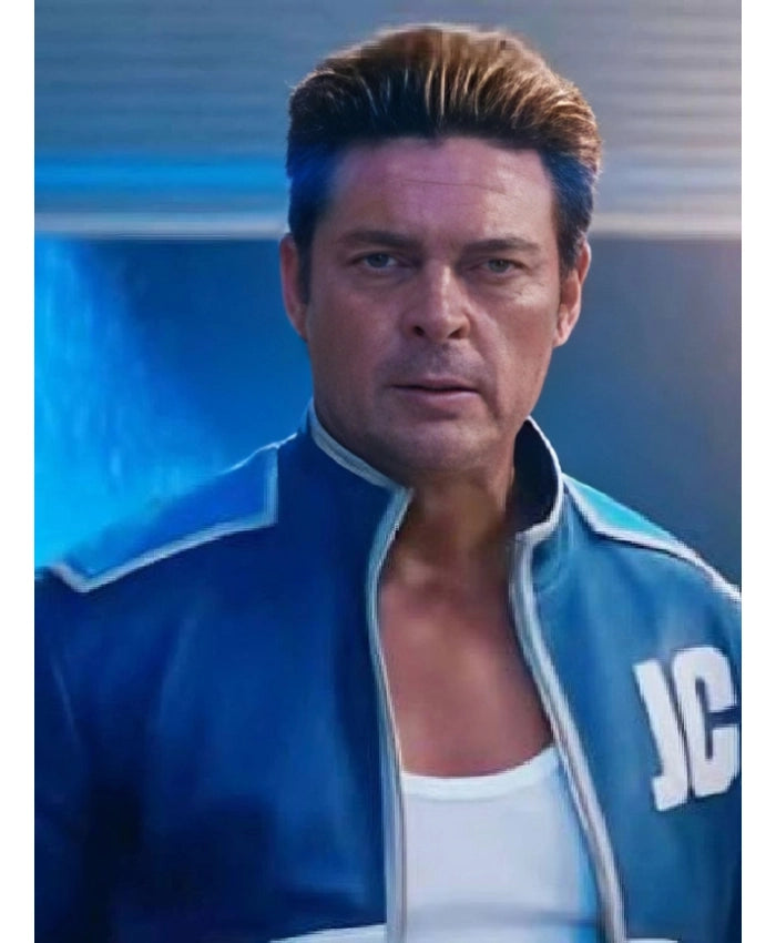 Karl Urban Mortal Kombat 2 Blue Jacket