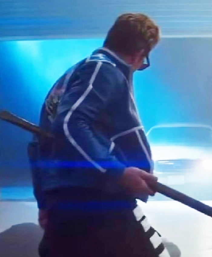 Karl Urban Mortal Kombat 2 Blue Jacket