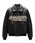 Kith AVIREX NY Rangers Black Jacket