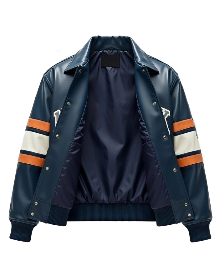Kith X AVIREX Knicks Leather Jacket