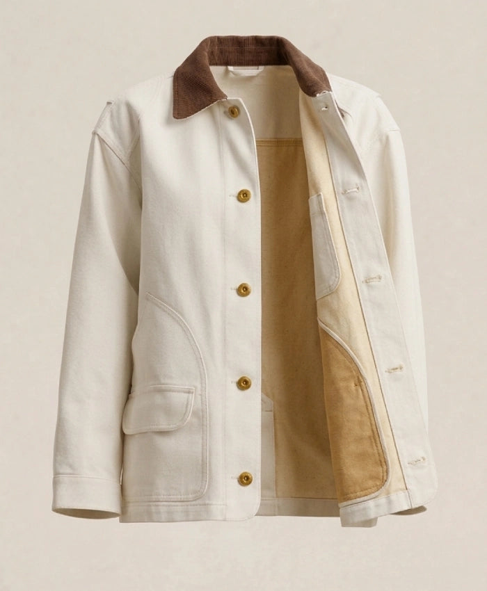 Lily Rabe Shrinking S03 Contrasting White Jacket