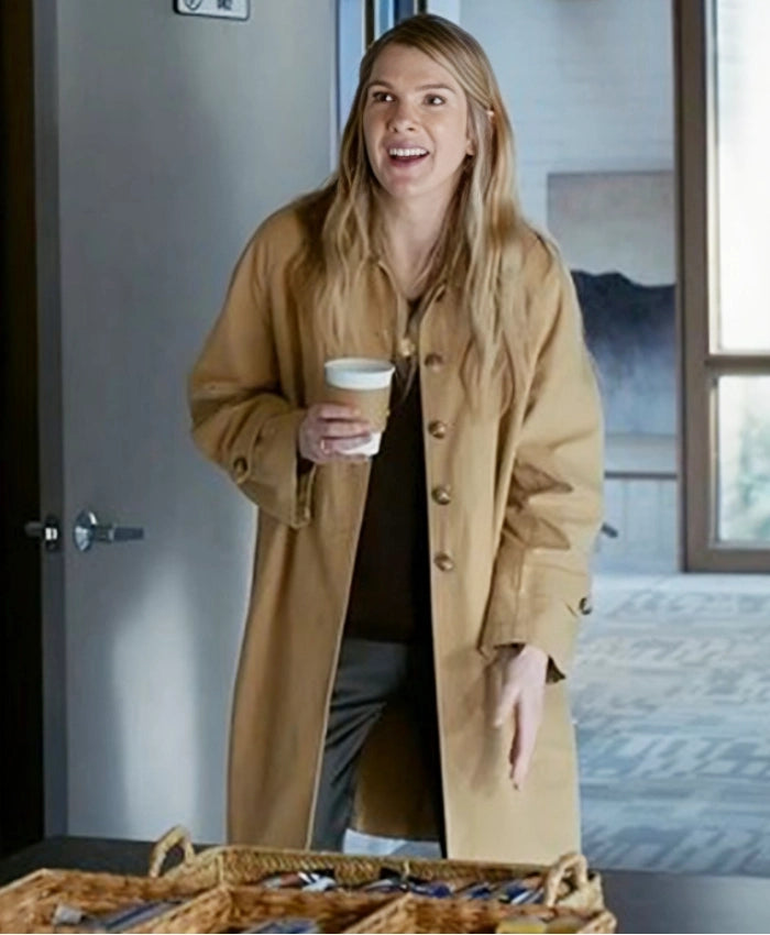 Lily Rabe Shrinking S03 Trench Coat