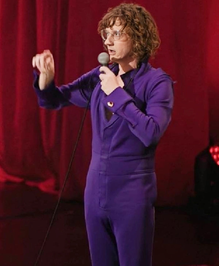 Live at the Palace Chris Fleming Purple Jumpsuit