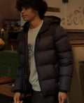 Lupin Etan Simon Black Puffer Jacket