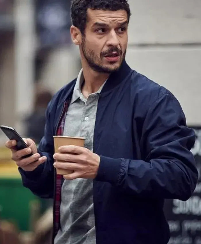 Lupin S01 Youssef Guedira Blue Jacket