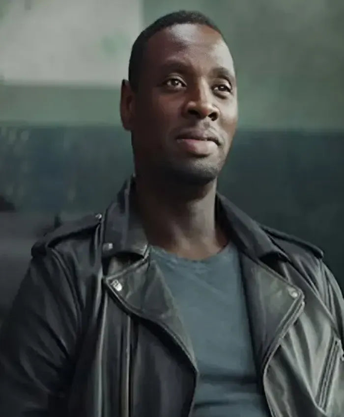 Lupin S03 Assane Black Leather Jacket