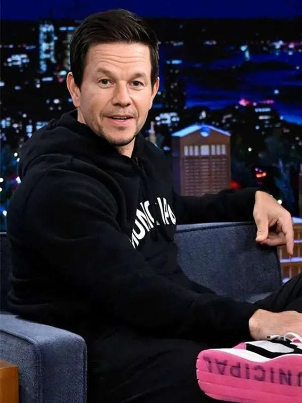 Mark Wahlberg The Tonight Show Black Hoodie