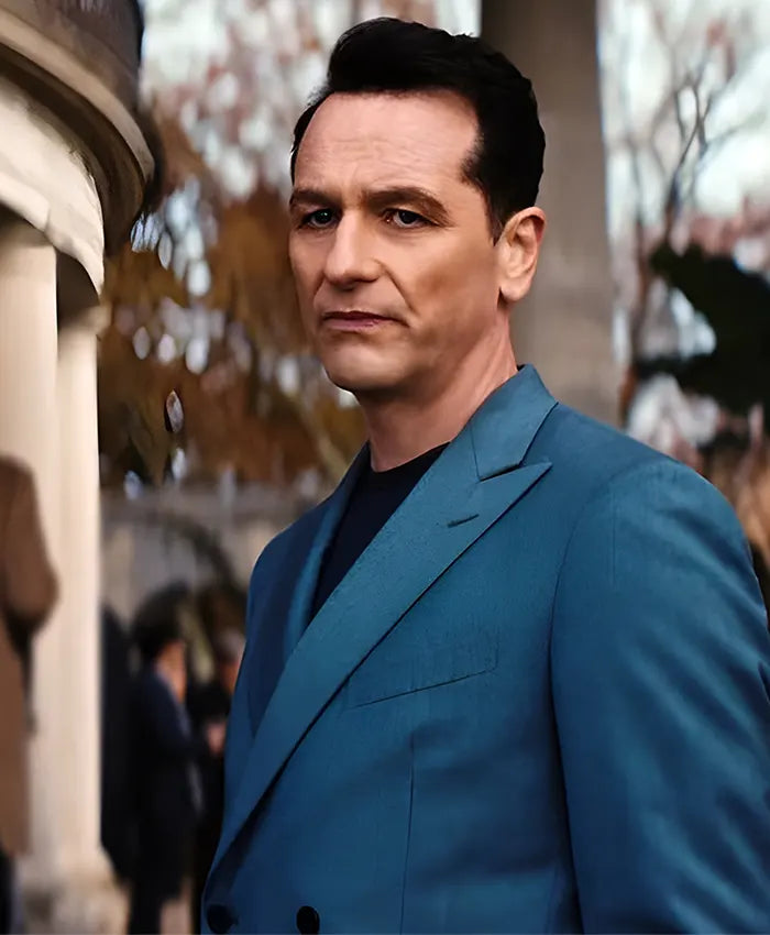 Matthew Rhys The Beast in Me S01 Blue Blazer