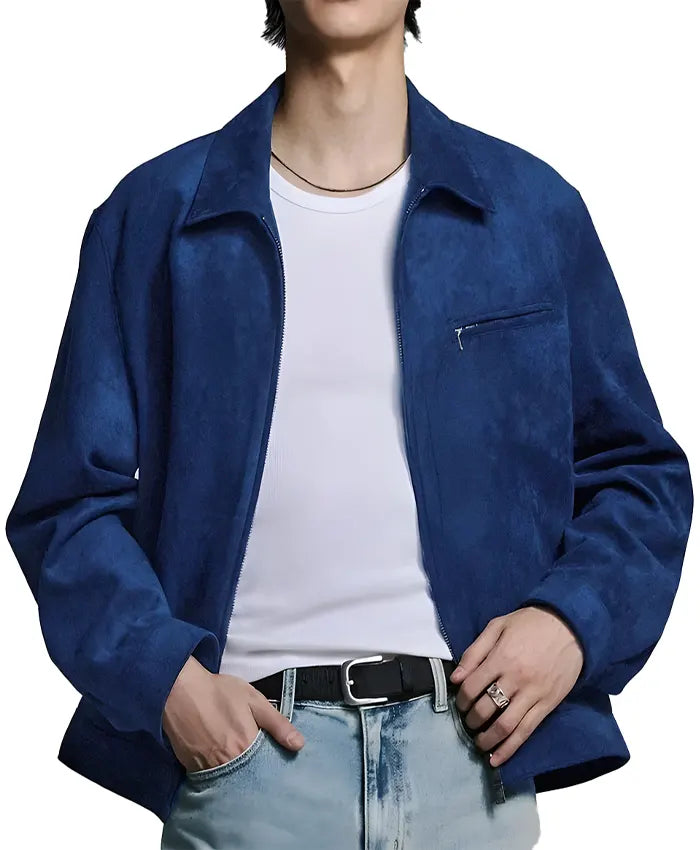 Matthew Rhys The Beast in Me S01 Blue Jacket