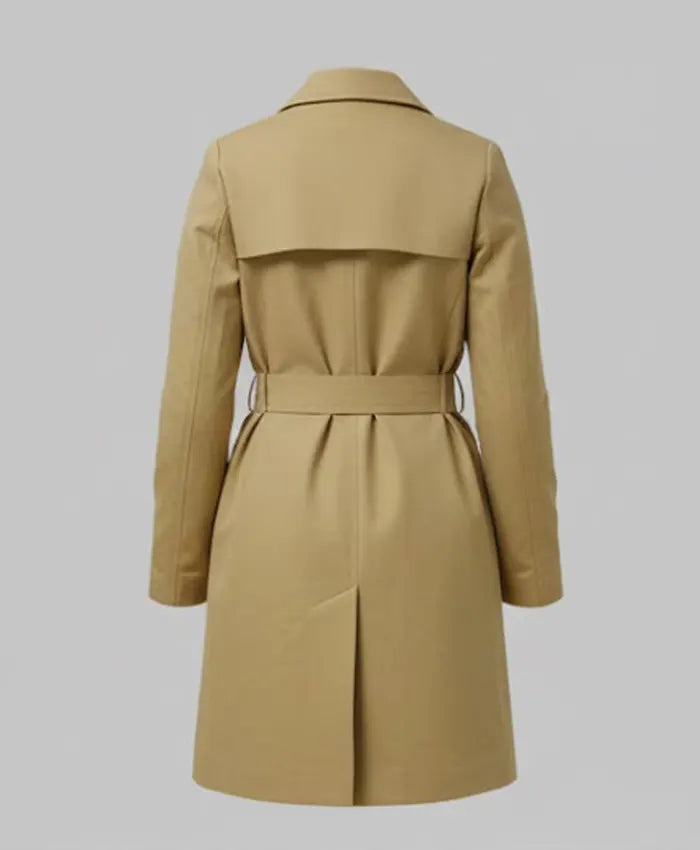 Maxxed Out S01 Leah Collins Beige Coat