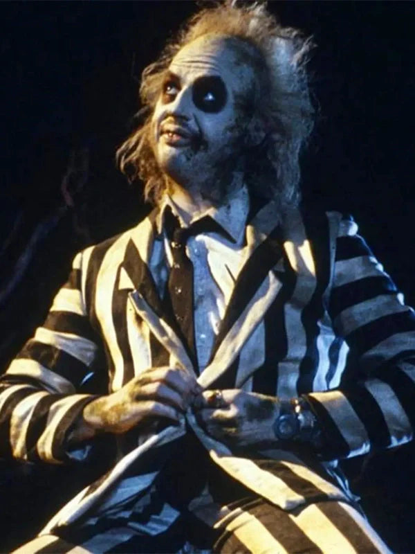 Michael Keaton Beetlejuice Suit