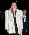 Aryna Sabalenka Milan Afterparty Fur Jacket