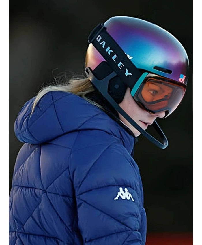 Milano Cortina 2026 Mikaela Shiffrin Team USA Blue Puffer Jacket