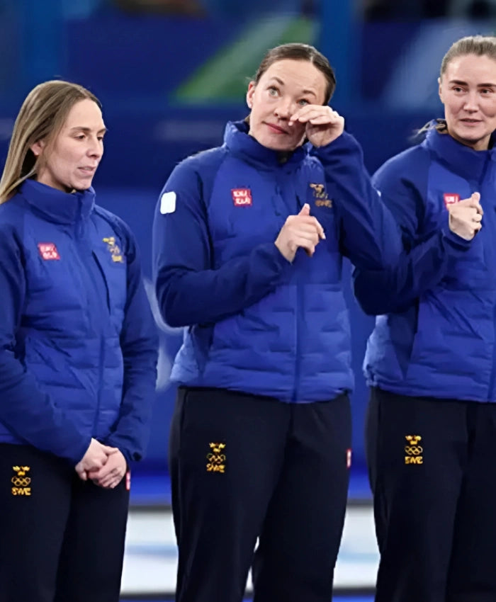 Milano Cortina 2026 Team Sweden Curling Jacket