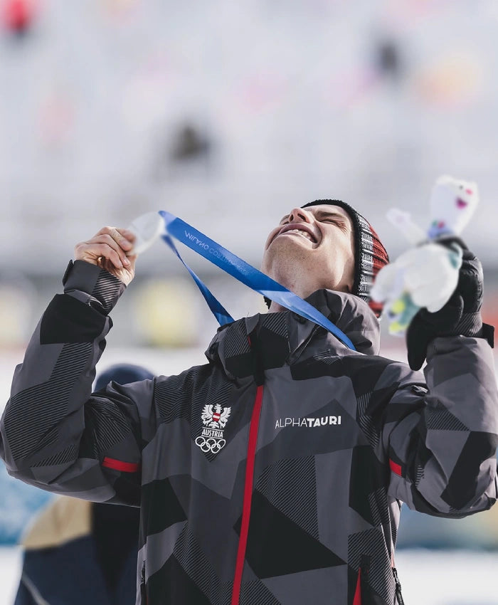 Milano Cortina 2026 Team Austria Grey Jacket