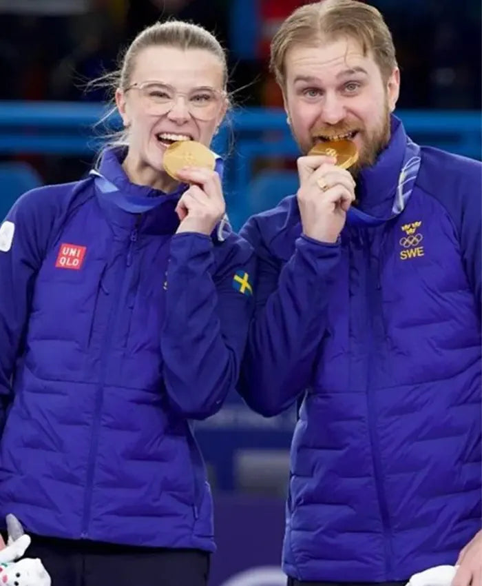 Winter Olympics 2026 Team Sweden Curling Jacket