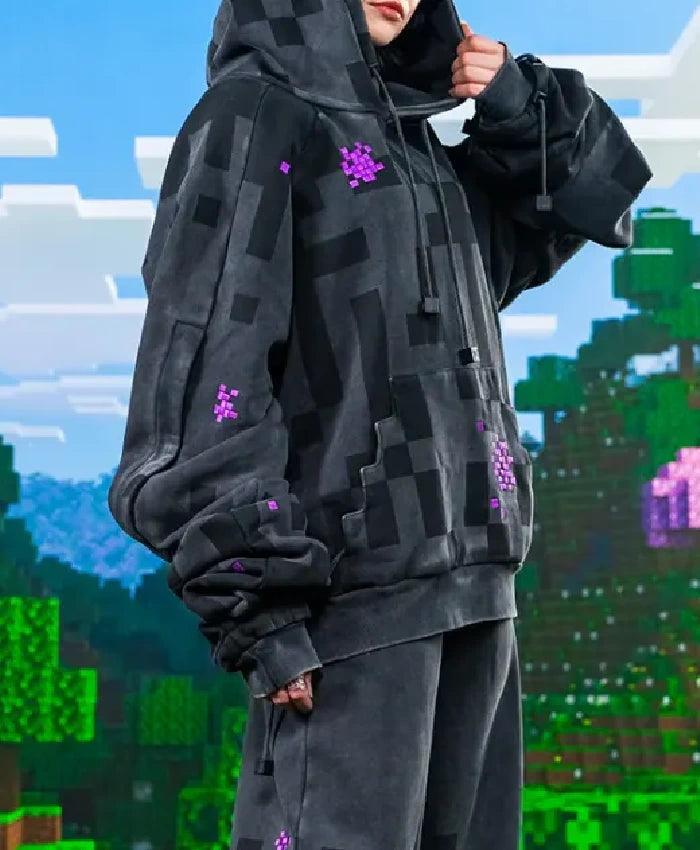 Very Cool x Minecraft Enderman Hoodie