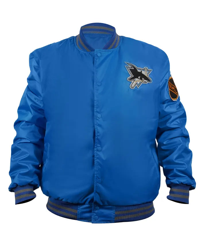 NHL San Jose Sharks Starter Blue Jacket