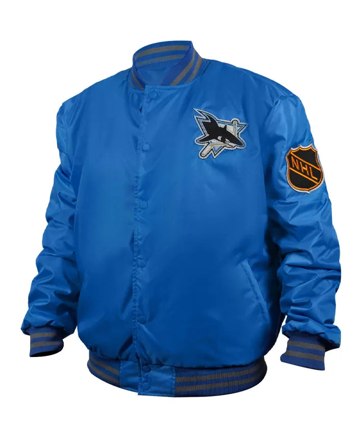 NHL San Jose Sharks Starter Blue Jacket
