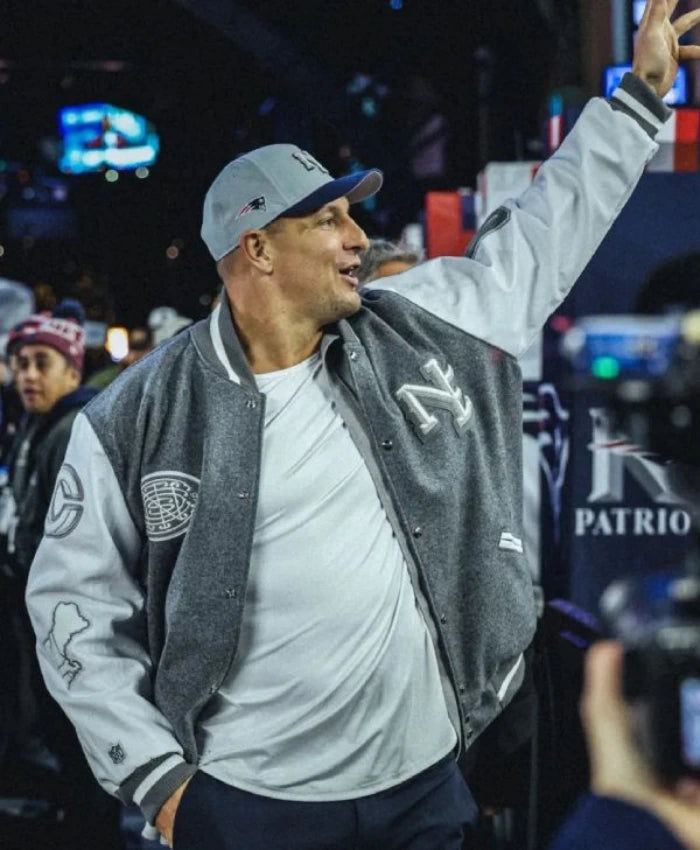 England Patriots Rivalries Varsity Jacket