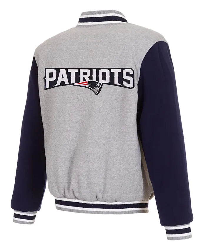 New England Patriots Wool Varsity Jacket