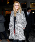 NYC Nicole Kidman Leopard Print Coat