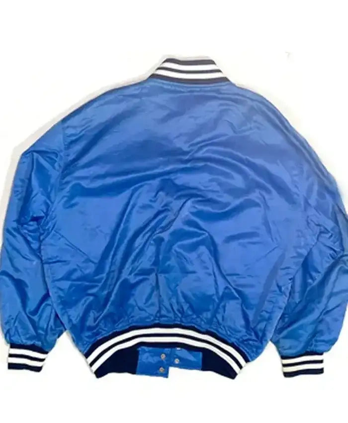 New York Yankees Blue Varsity Satin Jacket