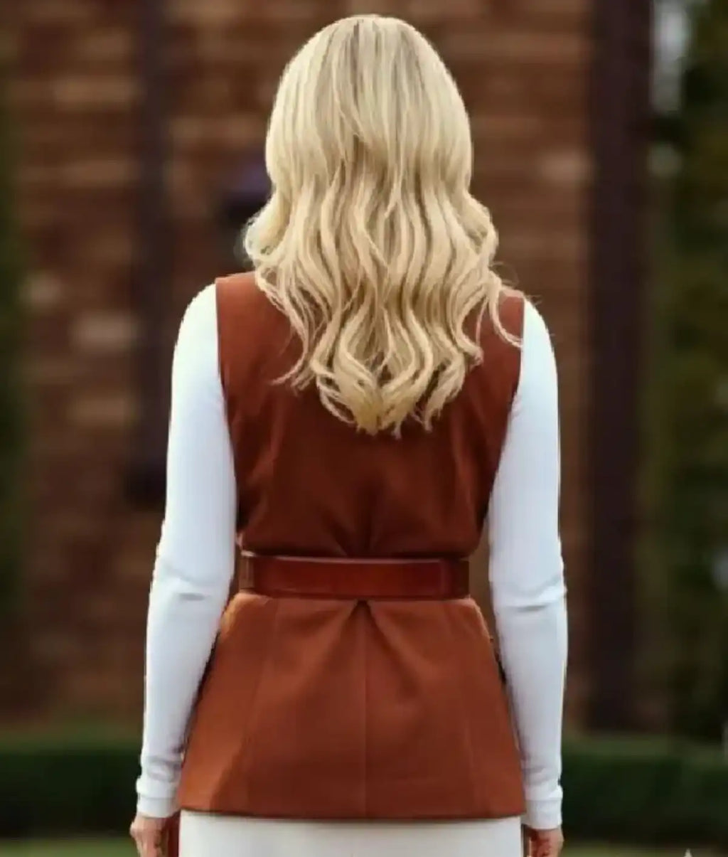 Brittany Snow The Beast in Me S01 Suede Vest