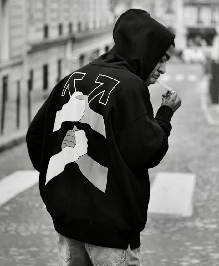 Off White Kid Cudi Be Human Hoodie