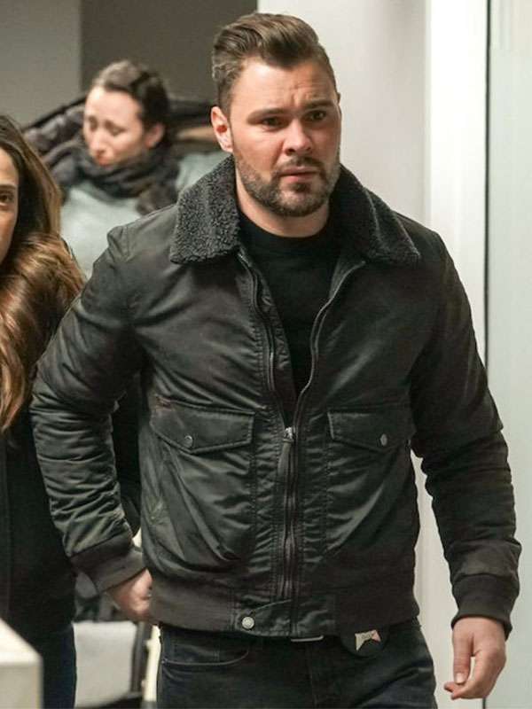 Adam Ruzek Chicago P.D. Shearling Jacket
