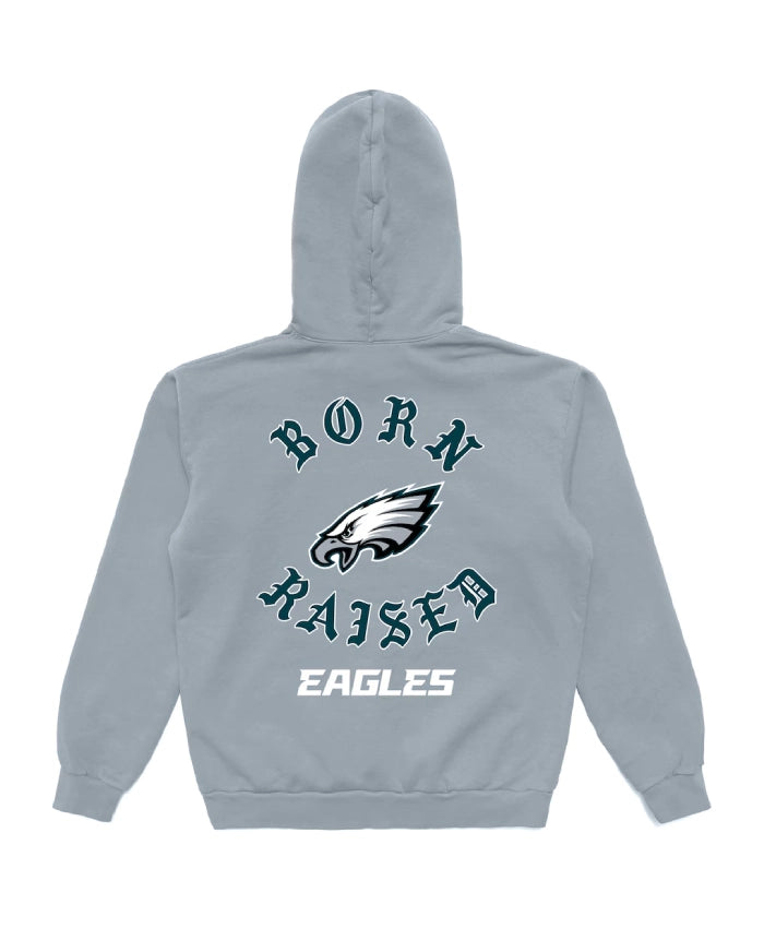 Philadelphia Eagles Born x Raised Grey Hoodie