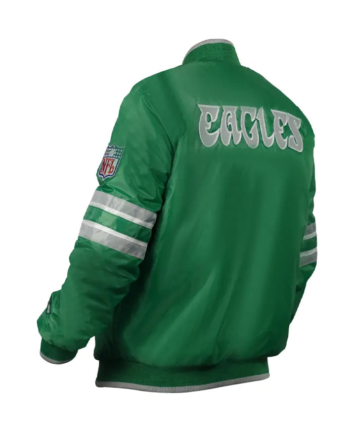 Philadelphia Eagles Scout I Starter Green Varsity Jacket