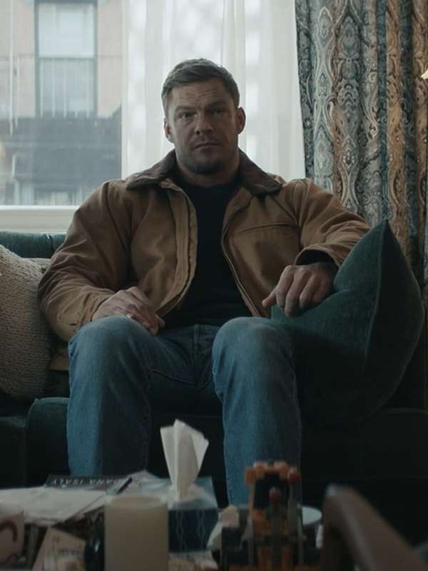 Alan Ritchson Reacher S02 Brown Jacket