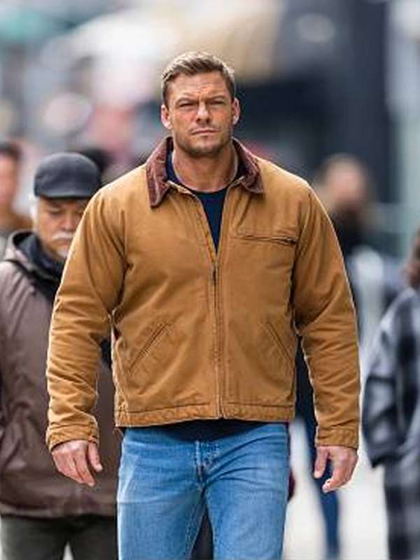 Alan Ritchson Reacher S02 Brown Jacket