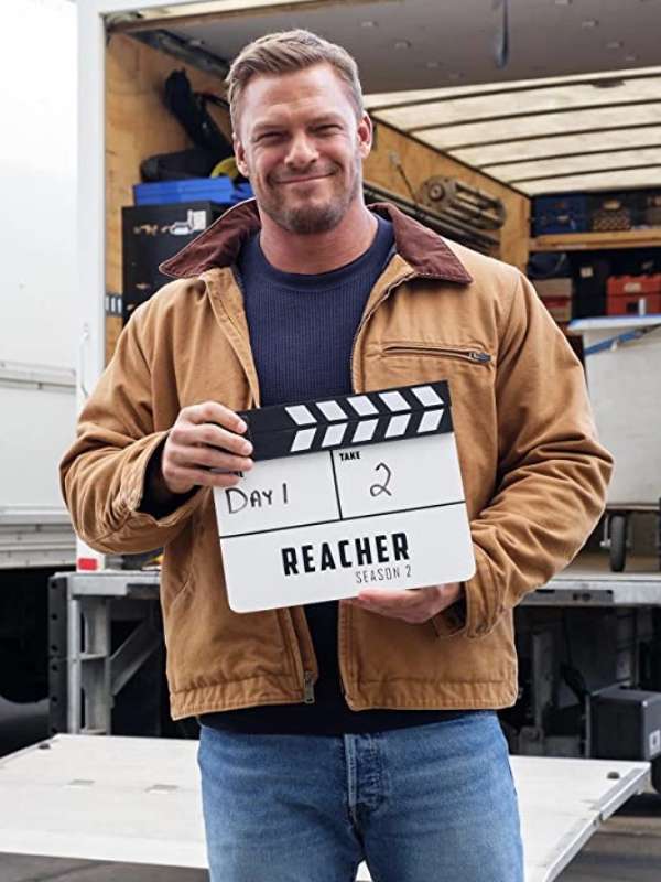 Alan Ritchson Reacher S02 Brown Jacket