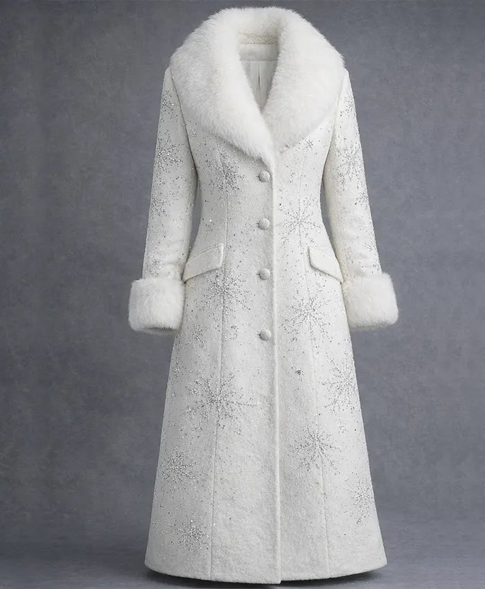 Reba McEntire Christmas Tree Lighting Ceremony Coat