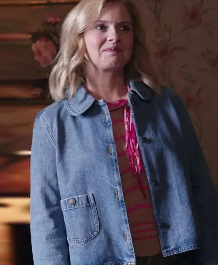Ghosts S05 Rose McIver Blue Denim Jacket