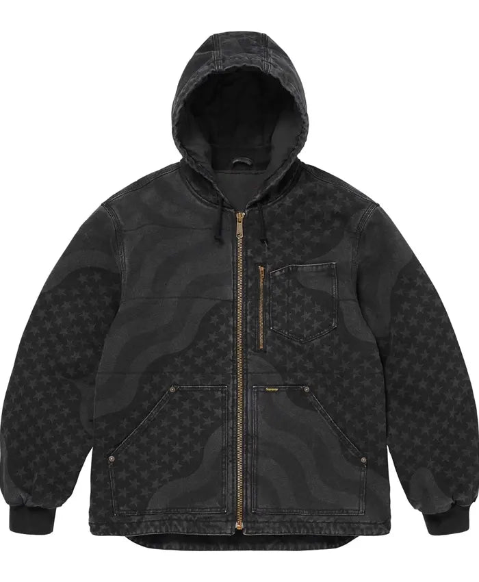Supreme SS26 Flag Quilted Jacket