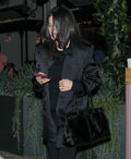 Selena Gomez LA 2026 Oversized Black Blazer