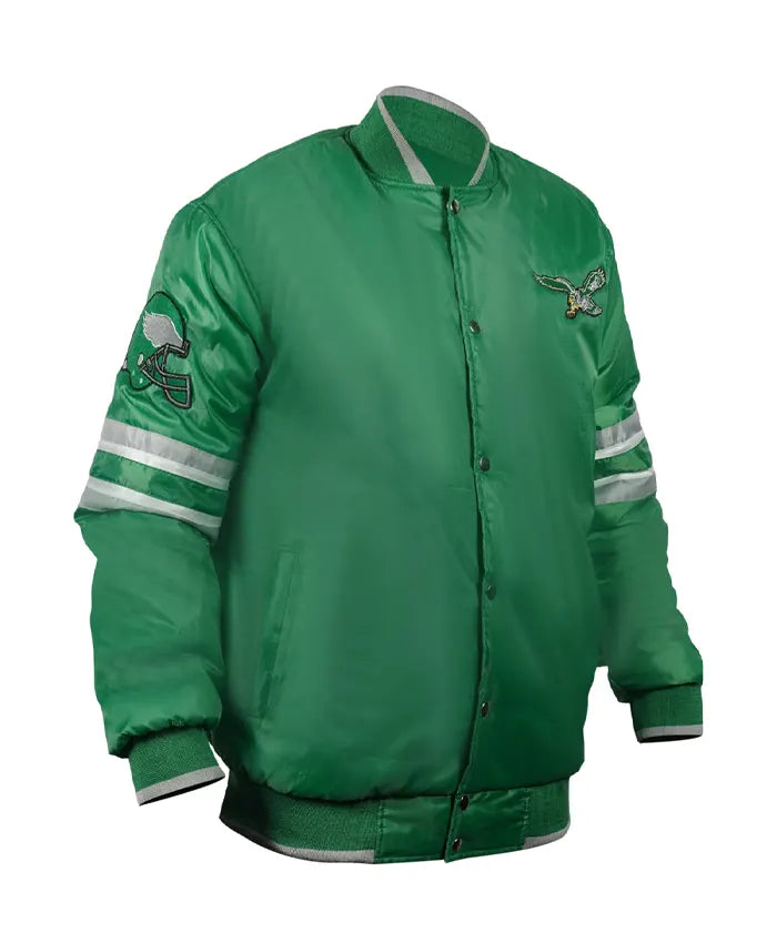 Philadelphia Eagles Scout I Starter Green Varsity Jacket