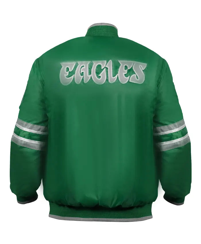 Philadelphia Eagles Scout I Starter Green Varsity Jacket