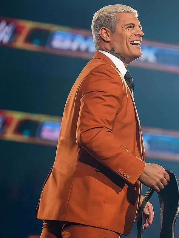 Cody Rhodes Orange Blazer