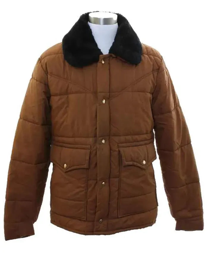 Stranger Things S05 David Harbour Puffer Jacket
