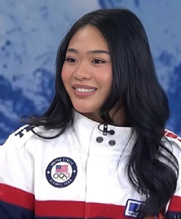 Sunisa Lee The Today Show White Team USA Jacket